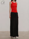 BASERANGE Heart-Shaped Hollow Vest Suspenders France BAS-TOHT-RB-SP25-MY RED (TOHT-RB-SP24)